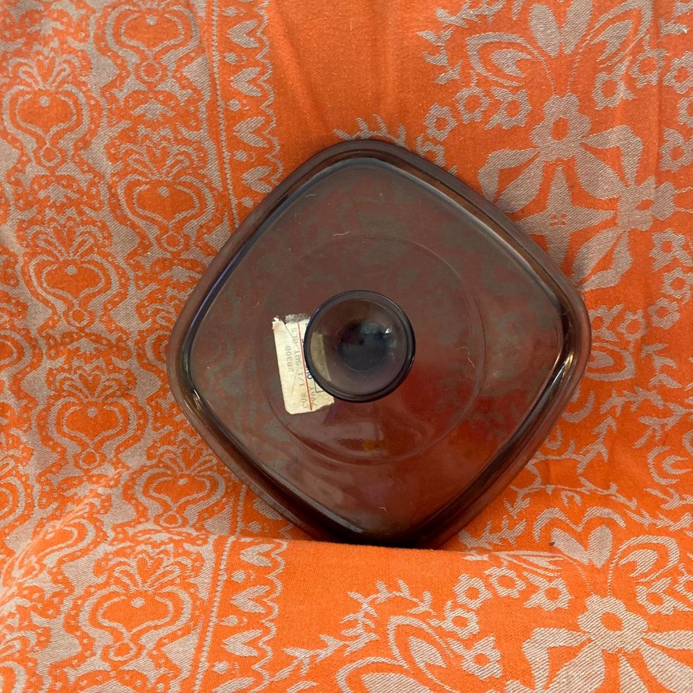 never used PYREX — Square 1.5QT Casserole Dish LID